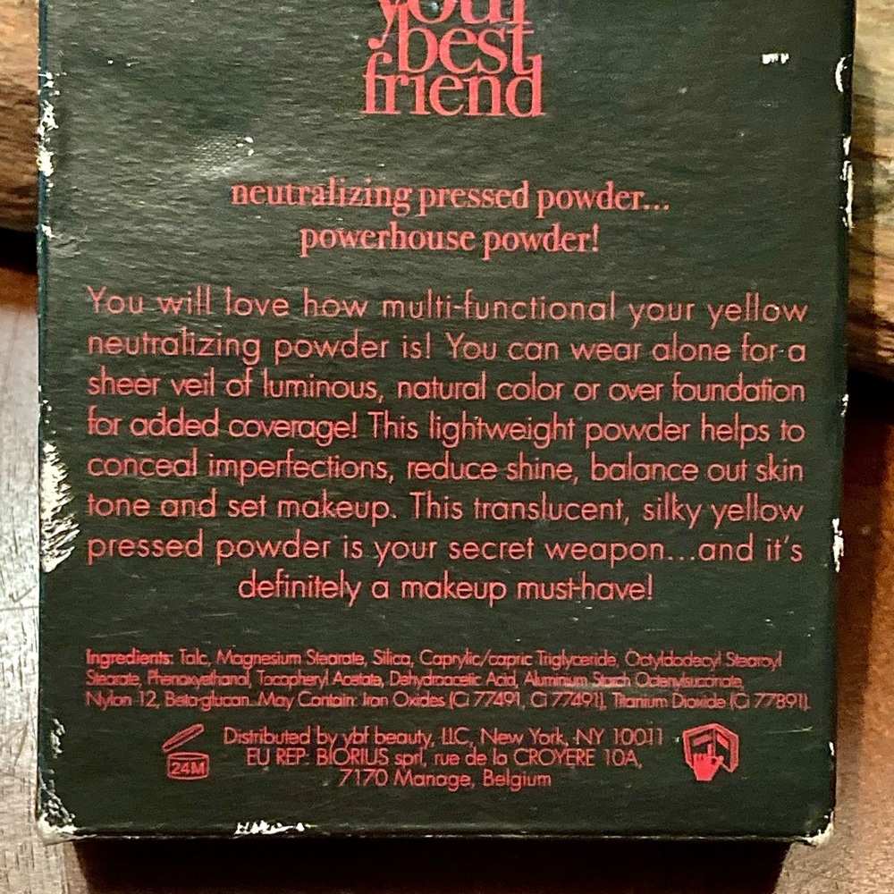 YBF Neutralizing Pressed Powder New Unopened - Picture 2 of 6
